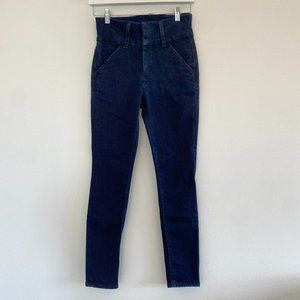 NWOT Express High Rise Denim Leggings Size 4S